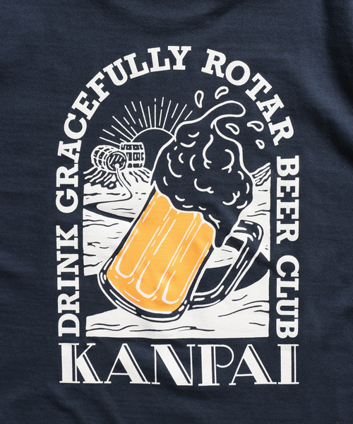 「ROTAR」 半袖Tシャツ MEDIUM ホワイト メンズ_画像9