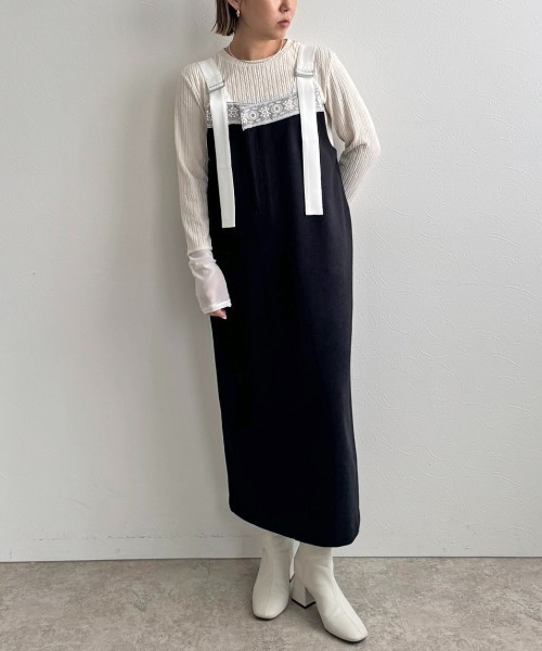 LHELBIE（レルビエ） ジャンパースカート メルトンジャンスカ