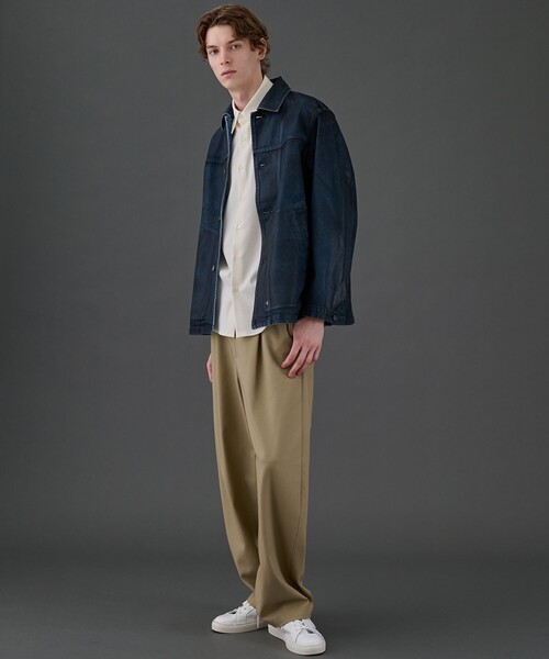 UNITED TOKYO カバーオール コーティングデニムカバーオール