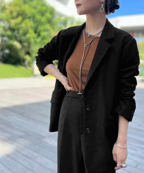 LE CERCLE par rope' ジャケット テーラードジャケット TRテーラード