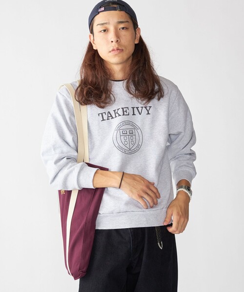 SHIPS（シップス） トレーナー スウェット SHIPS×TAKE IVY:「TAKE NVY