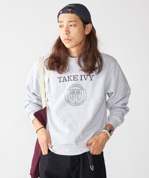 SHIPS（シップス） トレーナー スウェット SHIPS×TAKE IVY:「TAKE NVY