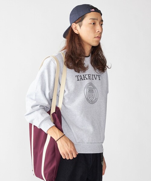 SHIPS（シップス） トレーナー スウェット SHIPS×TAKE IVY:「TAKE NVY