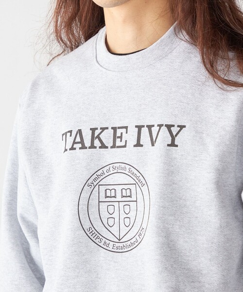 SHIPS（シップス） トレーナー スウェット SHIPS×TAKE IVY:「TAKE NVY