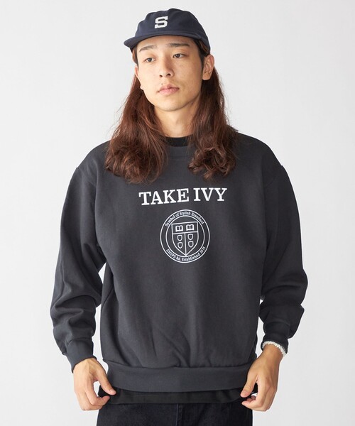 SHIPS（シップス） トレーナー スウェット SHIPS×TAKE IVY:「TAKE NVY