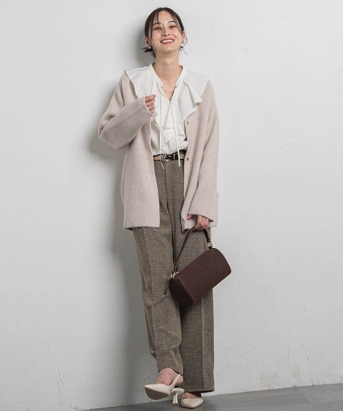 LAUTREAMONT（ロートレアモン） ブラウス シャツ ラッフルレーヨン