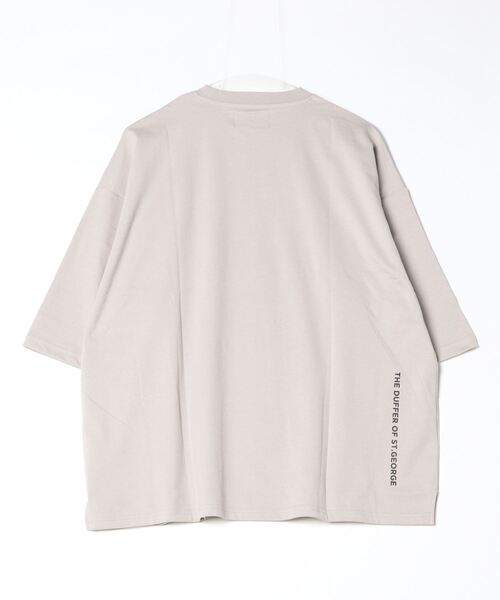 ザ・ビューティフル・サウス ツアーTシャツ M ベージュ TINY SURFER 手刺繍 サーファーワンポイント - レディースサーフT