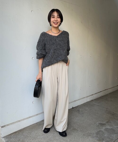 SHENERY（シーナリー） スラックス パンツ 「インフルエンサー