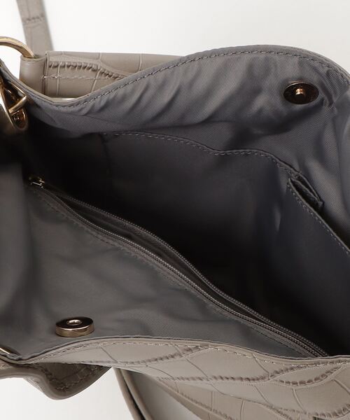 「LA BAGAGERIE」 2WAYバッグ FREE グレー レディース_画像4