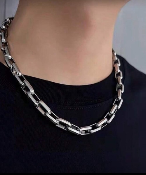VIBGYOR ネックレス 「IZU」 シルバー チェーンネックレス 太め メンズ