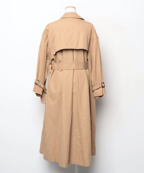 お値下げ　Spick and Span C/Pミドル丈トレンチコートベージュ36 お値下げ中！【新品】Spick and Span C/Pミドル丈トレンチコート