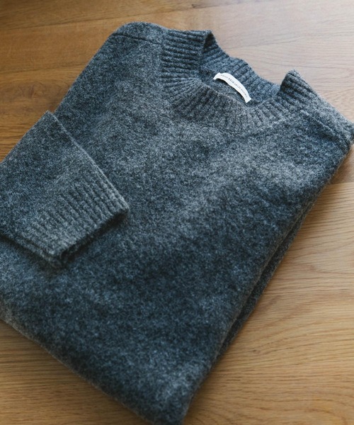 「URBAN RESEARCH DOORS」 長袖ニット MEDIUM ベージュ メンズ_画像2