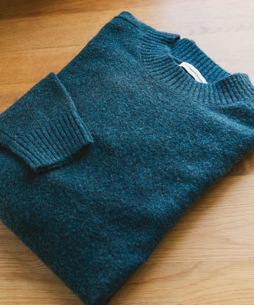 「URBAN RESEARCH DOORS」 長袖ニット MEDIUM ベージュ メンズ_画像4