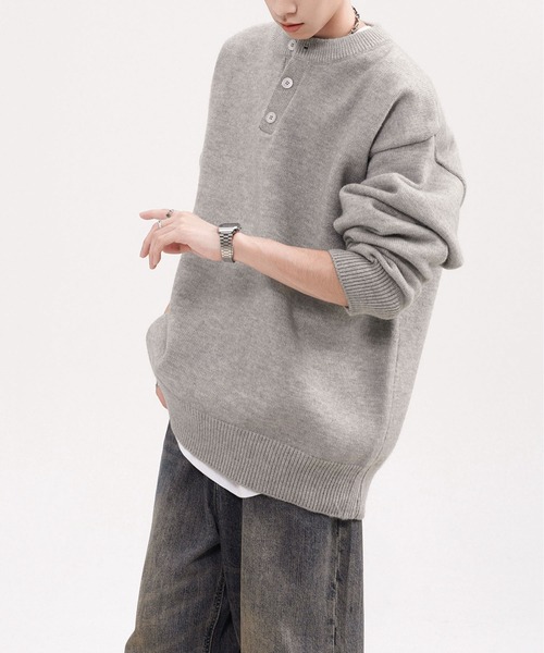 BLANC♡ニット Compact Slit Sleeve Knit – L'AUBE BLANC