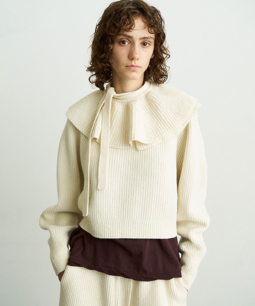 UNFIL（アンフィル） ニット セーター | ウールコットン リブニット