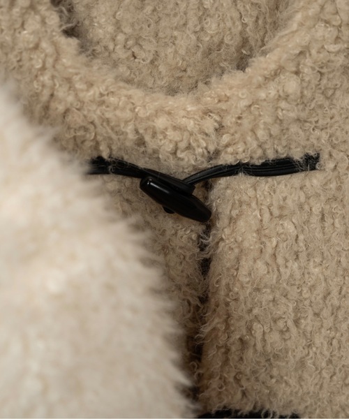 lawgy（ラウジー） コート アウター toggle button boa nocollar coat