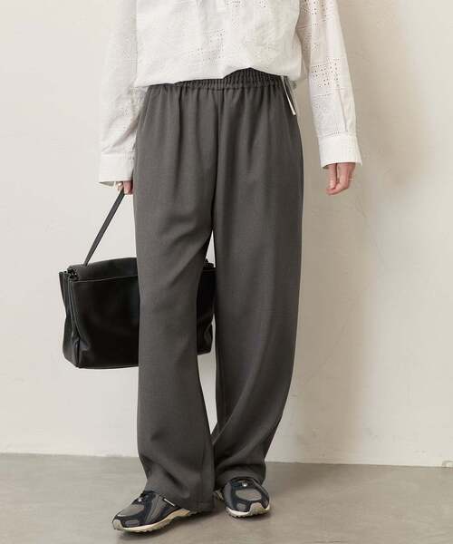 24年春夏新作！ジャーナルスタンダードワイドパンツ　定価18,700円 JOURNAL STANDARD（ジャーナルスタンダード） パンツ 「追加2」ウール