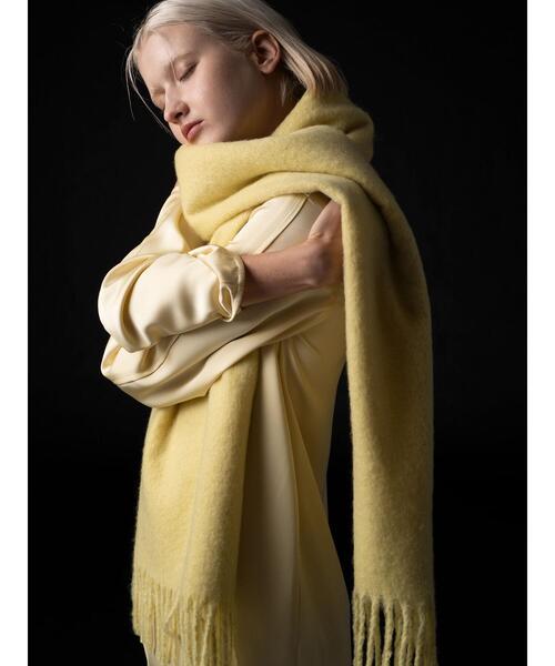 Te chichi（テチチ） ストール マフラー 「Atelier Bonheur」イエロー