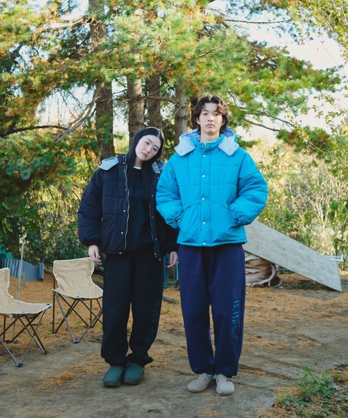 BROKEN BASE（ブロークンベース） ダウンジャケット ダウン Check Hood