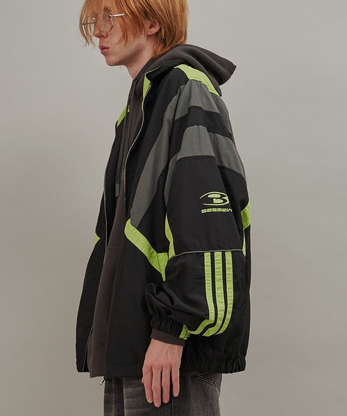 SeeSew ブルゾン アウター 「UNISEX」SPORTS ICON NYLON JACKET