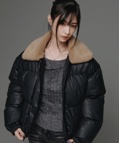 momo様　CHENPENG ダウンジャケット KOM（ドットコム） ダウンコート ダウンジャケット 「.KOM/ドットケー