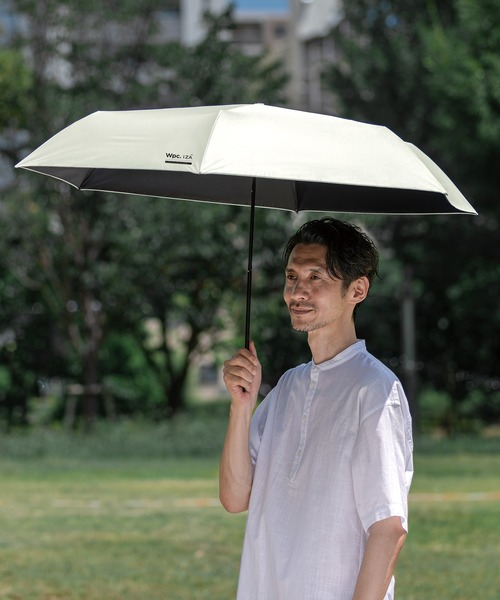 Wpc. IZA 日傘 完全遮光 折りたたみ傘 折り畳み 軽量 晴雨兼用 IZA