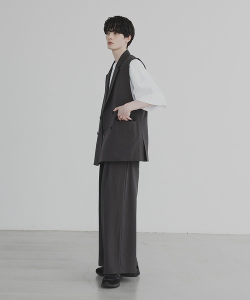 「remer」 パンツ SMALL ブラック メンズ_画像6