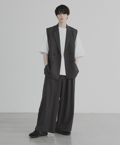 「remer」 パンツ SMALL ブラック メンズ_画像8