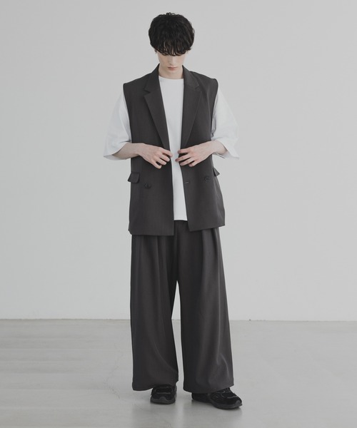 「remer」 パンツ SMALL ブラック メンズ_画像9