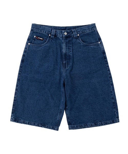 FUBU デニムショーツ L W34 デットストック 激レア b-boy FUBU（フブ） ジーンズ ブランド Denim Short Pants / デニム ショート
