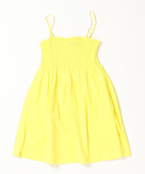 「gina tricot」 キャミソールワンピース S イエロー レディース_画像2