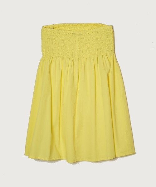 「gina tricot」 キャミソールワンピース S イエロー レディース_画像7