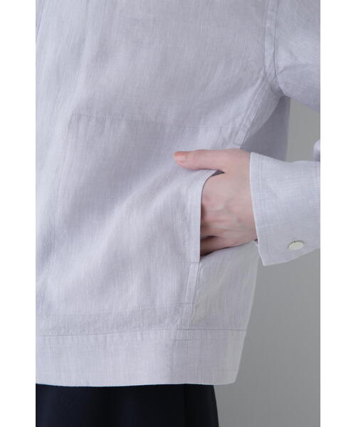 「human woman」 ブルゾン SMALL グレー レディースの画像