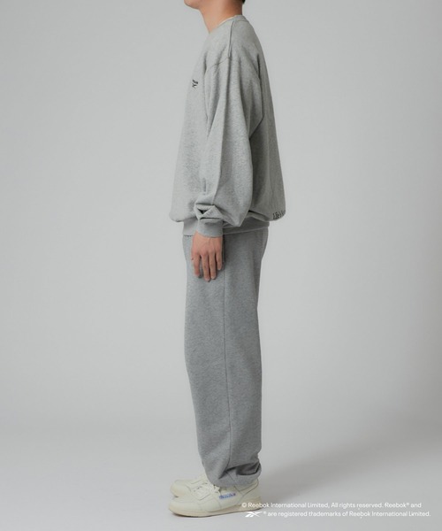 「Reebok」 スウェットパンツ MEDIUM グレー メンズ_画像2