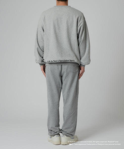 「Reebok」 スウェットパンツ MEDIUM グレー メンズ_画像3