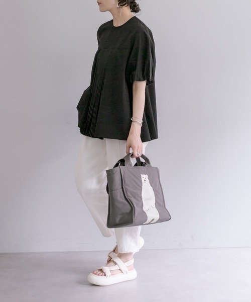 「ear PAPILLONNER」 トートバッグ FREE グレー レディース_画像5