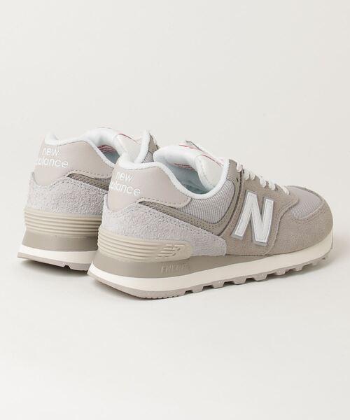 「New Balance」 ローカットスニーカー 24cm ライトグレー レディース_画像2