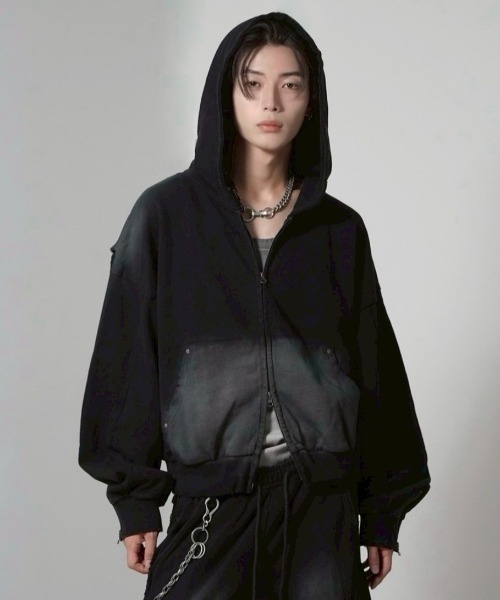 Chikashitsu+（チカシツプラス） パーカー メンズ レディース