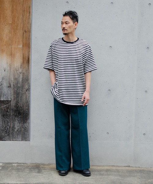 「Iroquois」 半袖Tシャツ 1 ブラック メンズ_画像2