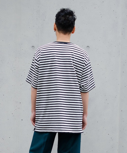 「Iroquois」 半袖Tシャツ 1 ブラック メンズ_画像3