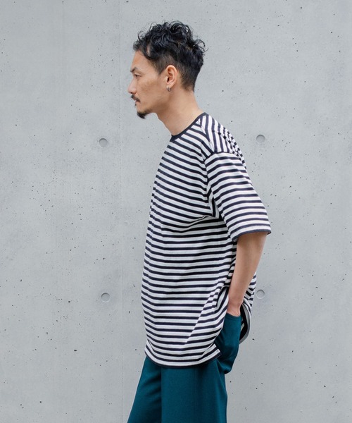 「Iroquois」 半袖Tシャツ 1 ブラック メンズ_画像5