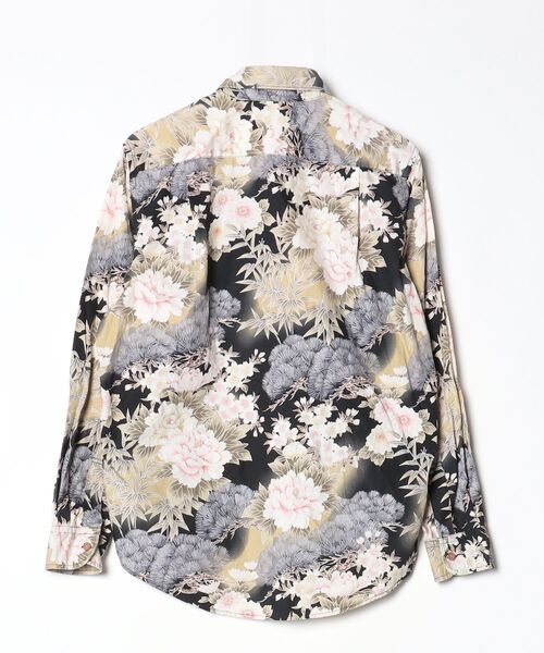 「TAKEO KIKUCHI」 長袖シャツ 2 ブラック メンズ_画像2