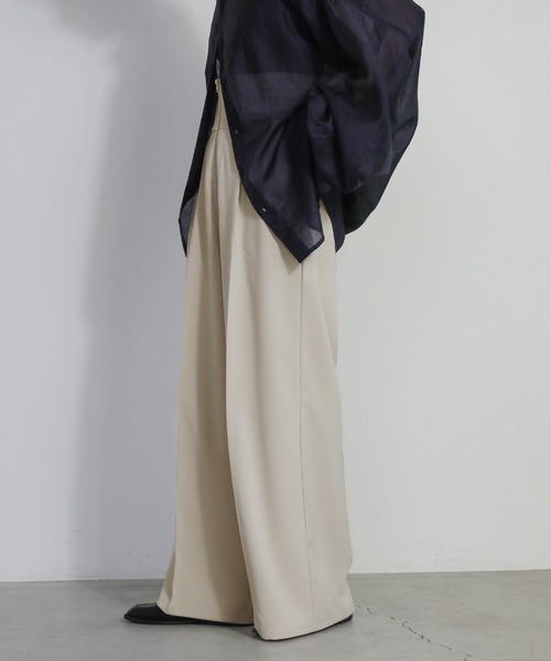 「select MOCA」 スラックス SMALL ブラック レディース_画像3