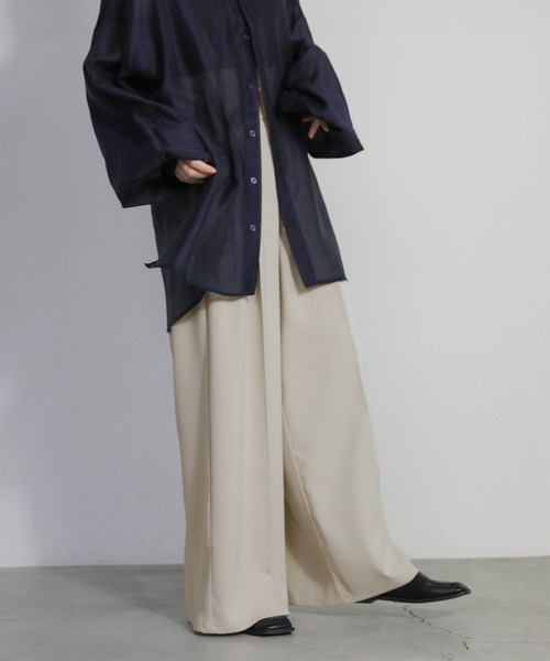 「select MOCA」 スラックス SMALL ブラック レディース_画像4