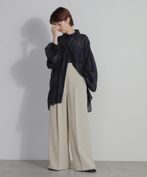 「select MOCA」 スラックス SMALL ブラック レディース_画像6