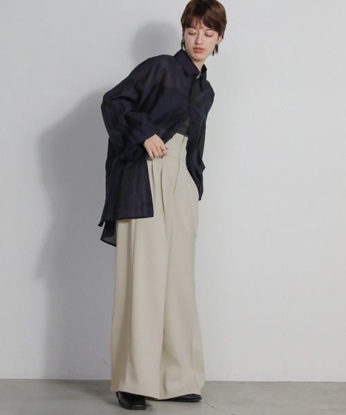 「select MOCA」 スラックス SMALL ブラック レディース_画像8