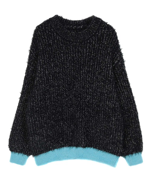 「miette」 長袖ニット FREE イエロー レディース_画像2