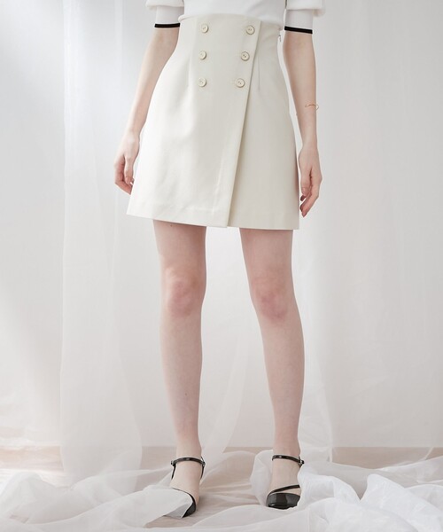 「DEICY」 ミニスカート 0 アイボリー レディース_画像9