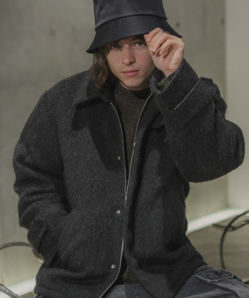 Casper John（キャスパージョン） ブルゾン SMALL ブラック メンズ