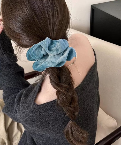 LUMIRA シュシュ ベルベットシュシュ ヘアリング : ZOZOTOWN Yahoo!店